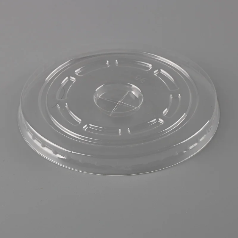 90mm 95mm Caliber Disposable Clear Pvc Flat Lid Buy Plastic Cover