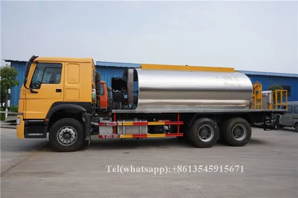 14Cbm Bitumen Distributor Truck Bitumen Spraying Truck Bitumen Truck