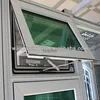 pvc smart windows tilt and turn double open type window