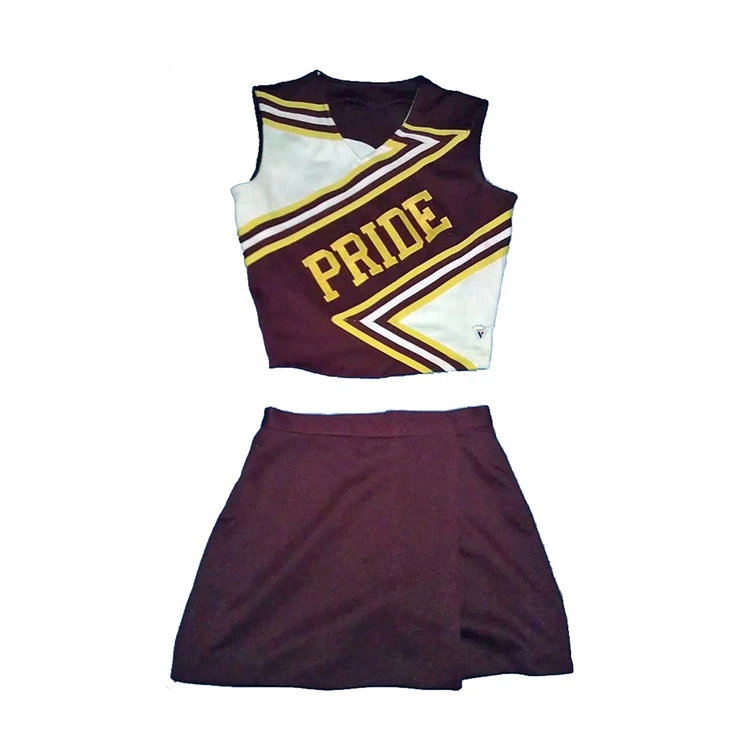 Dry Fit Full Sublimated Red Cheerleading Uniforms Buy Cheerleading