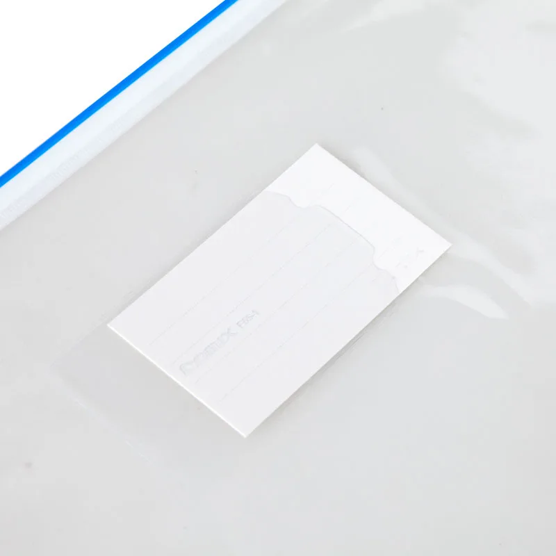clear plastic document case