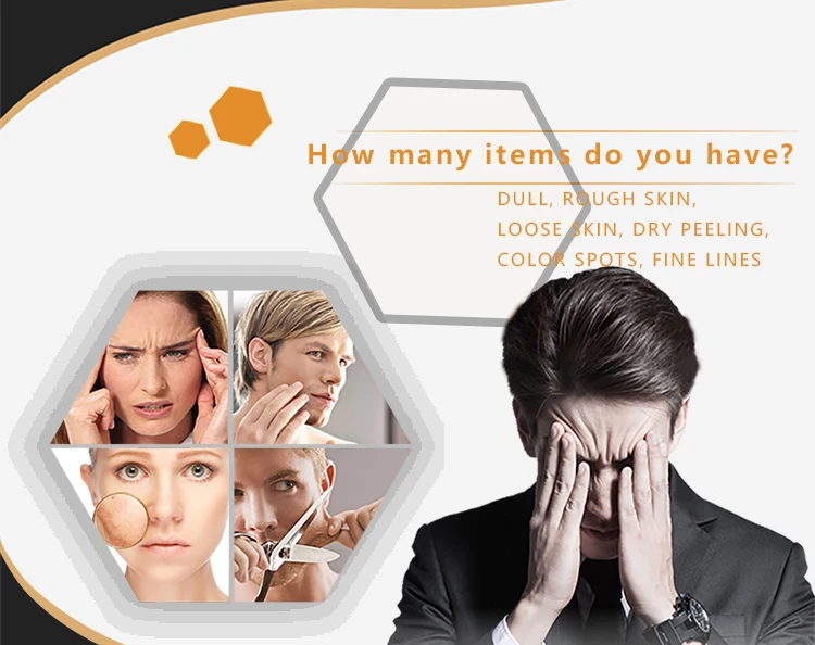Gold Bio-Collagen Crystal Gold Powder Collagen Facial Mask
