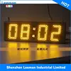 jumbo display alarm digital clock temperature led sign