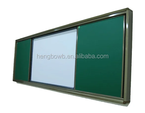 OEM&ODM school sliding dry erase magnetic chalk board for classroom