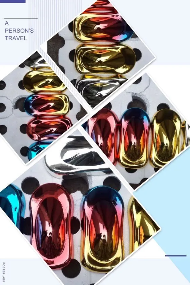 Spray Paint Chrome Green & Chrome Spray Kit & Chrome Spray Machine Lyh