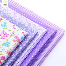 New style Print Flower Cotton Fabric Patchwork Needlework Textile Pattern Sewing Fabrics Doll clothing Tilda Quilt Tissue40*50