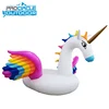 Fun Rainbow Unicorn Pool Toys Floats /Inflatable Unicorn Pool Float