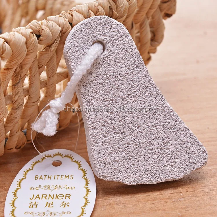 Foot Shaped White Pumice Stone Foot File Stone /pumice Stone Wholesale