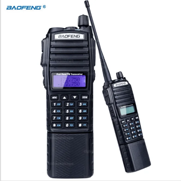 Baofeng Walkie Talkie UV-82 plus 5W/8W 10km/50km 3800mAh battery