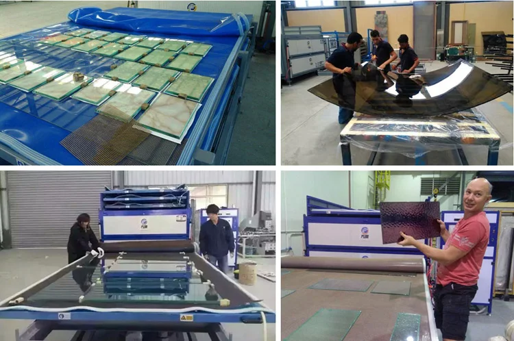 Fangding architectural toughened glass laminating equipment