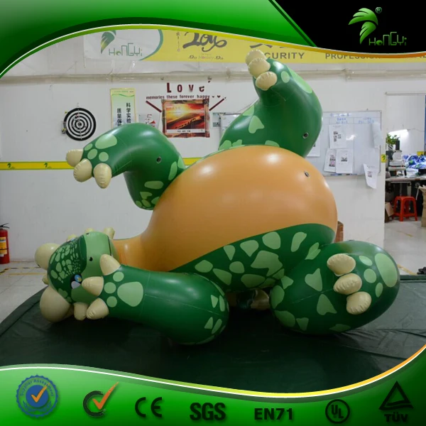 inflatable green dragon