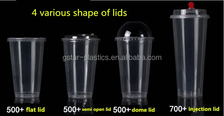 Plastic Cups - PET 98-500 16oz