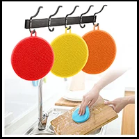 kitchen silicone sponge