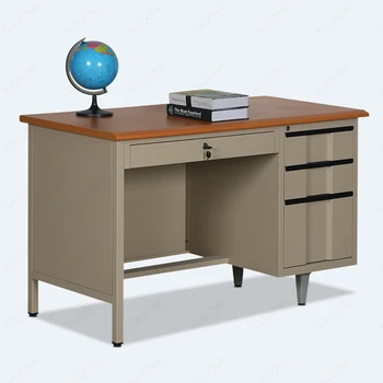 Durable Steel Modern Executive Desk High End Office Furniture