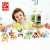 Certificated approve new organic bamboo toy animal set
