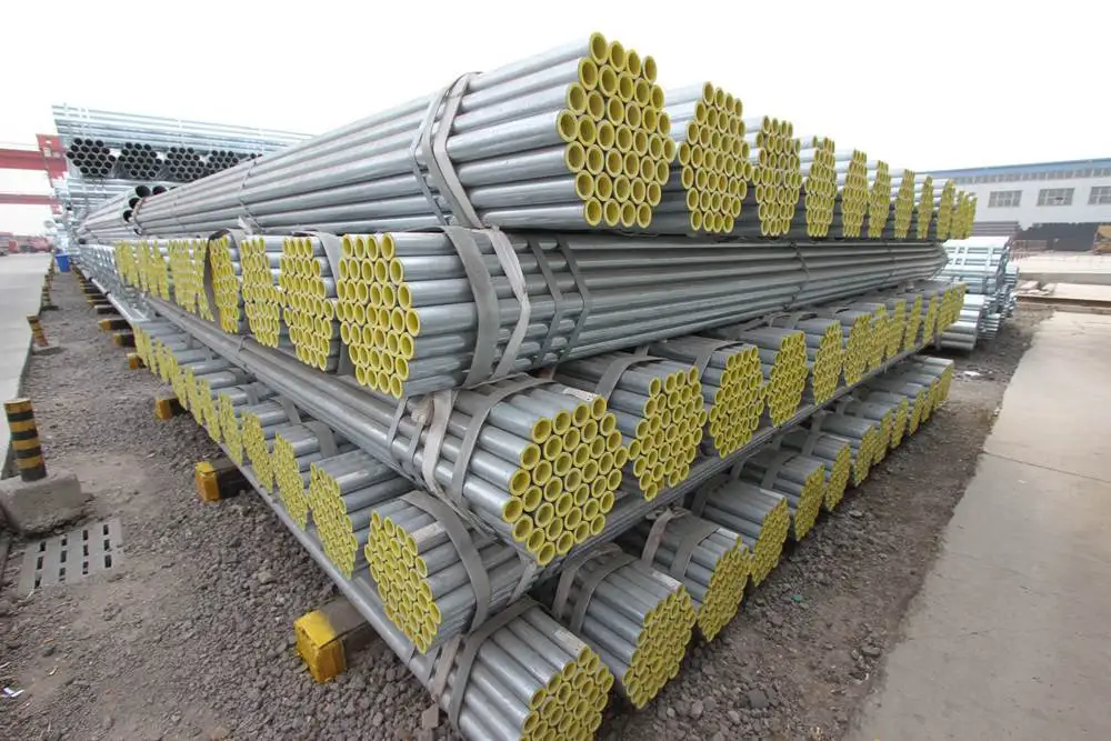 Astm A53 2 Inch Galvanized Pipe 50mm Schedule 20 Galvanised Steel Pipe
