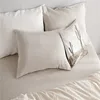 Types of linen fabric properties linen bed sheet set