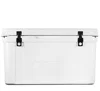 Rotomolded wheeled split lid house cooler