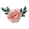 Custom iron on 100% flower badge embroidery high quality snapbacks embroidered patch