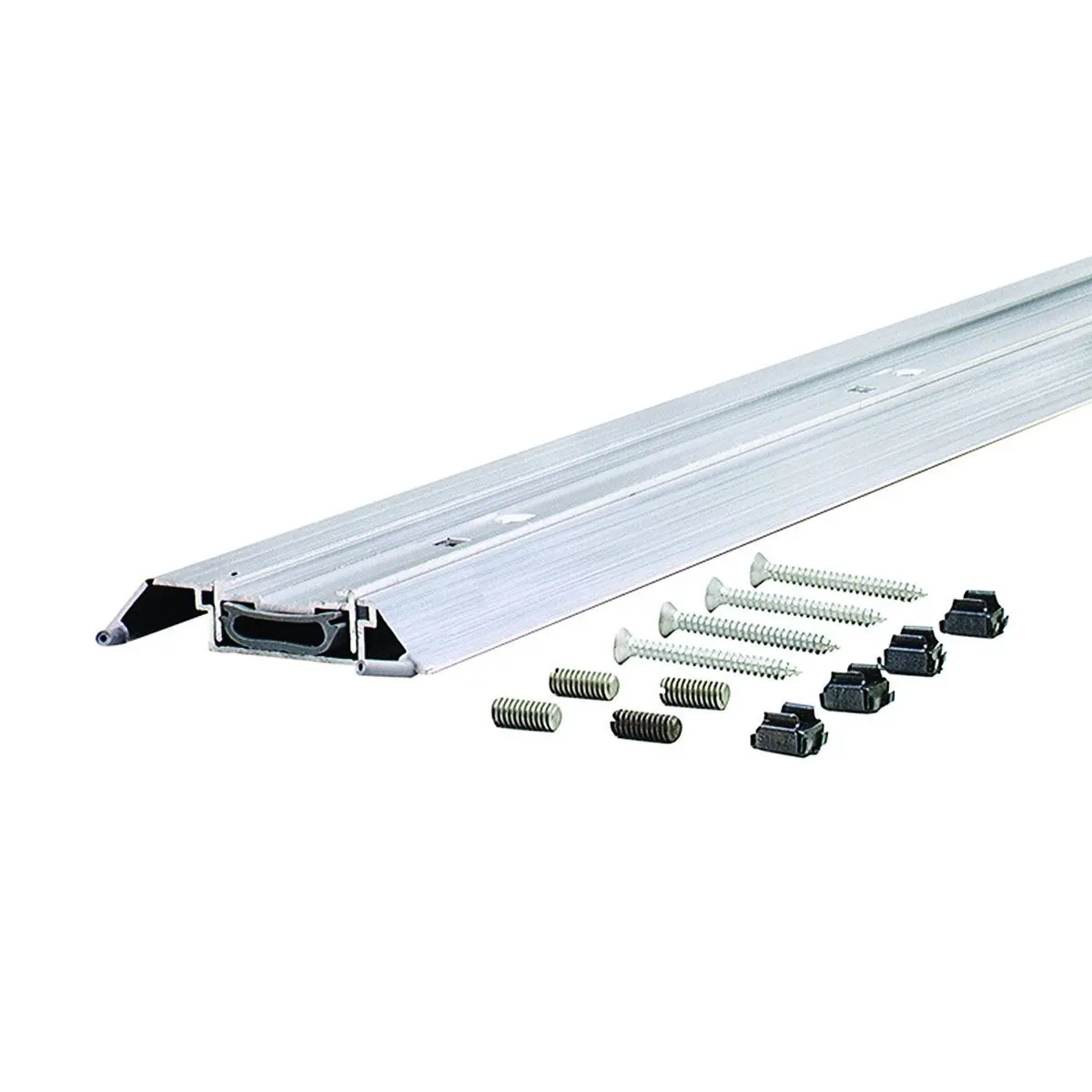 #99085 Adjustable 4-9//16 Wide Aluminum and Hardwood Inswing Door Threshold