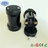 factory price black color IP44 waterproof E26, E27 bakelite festoon lamp holder