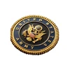 Enamel eagle badge metal spring clip manufacturers