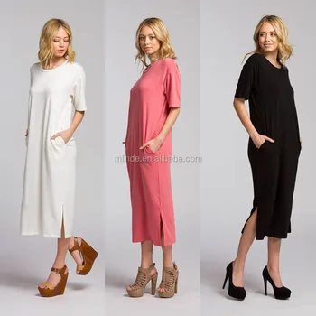 Loose Polyester Dress