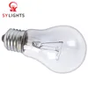 Professional factory supply vintage edison E27 110V 60w GLS shell clear incandescent lamp light bulb