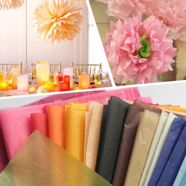 Tissue Paper Solid Colour Wrap Acid Free Flowers 5 10 20 Sheets Free Delivery 