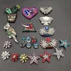 GUGUTREE handmade beaded sequins star patches,sew on crown appliques,beads crystal rhinestone brooch
