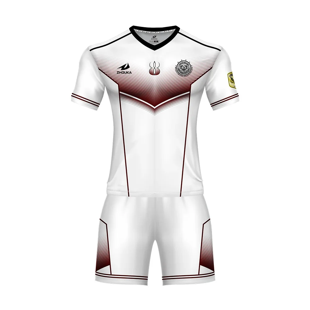 Wholesale New Model Original Soccer Tops Football Training Kit Dry Fit Sports Wear Thailand Full