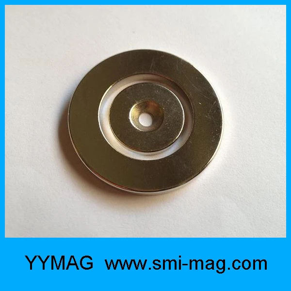 Rare Earth Neodymium Ring Washer Type Permanent Ndfeb