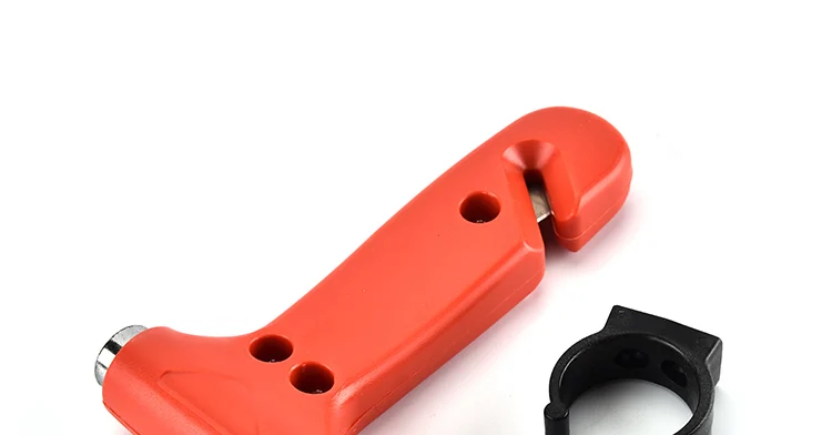 Top Amazon Portable Car Emergency hammer with pliers folding Escape tool Steel Axe Multifunctional Car Safety Hammer for outdoor
