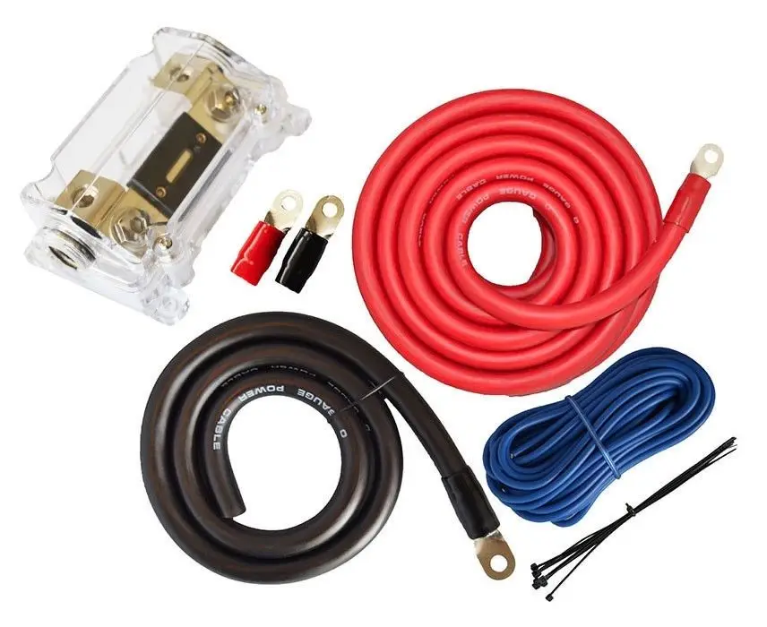 0 Gauge Amp Kit Amplifier Install Wiring Power Kit 0ga Installation