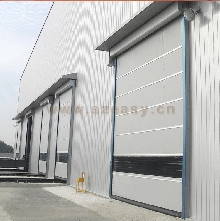 High Speed Roll Up Door Insulated High Speed Shutter Pvc Door