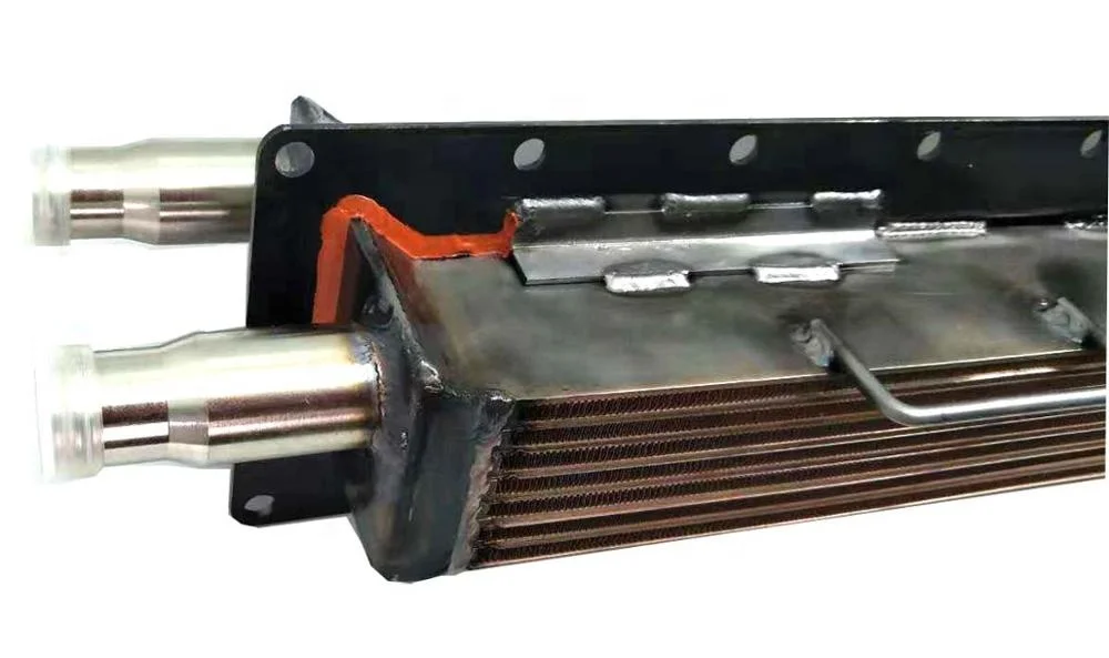 K19 Marine Engine Aftercooler Core 4910355 3001299 206807 Intercooler