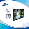 BW Electric Wall Mount Projector Screen/Motorized Automatic Projection Screen Remote Control