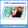 Hot -Selling 7'' Ampe A78 2G GSM Phone Call Communication Version Google Android 4.1 with Bluetooth Wi-Fi tablets