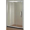 High quality frameless 60 inches shower door one door pull