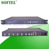 TV broadcasting head-end system 2 ASI 6 tuner inputs TS multiplexer