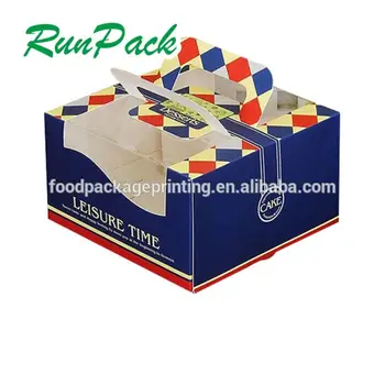 Cheap Supply Kerab Shop Take Away Food Package Wedding Cake Box