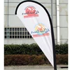 Beach Flag Custom Feather Teardrop Flag For Advertising