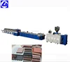 wpc wall/decking embossing machine/ wood grain pattern embosser machine