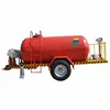 5000L forest use fire fighting water tank truck trailer with pump