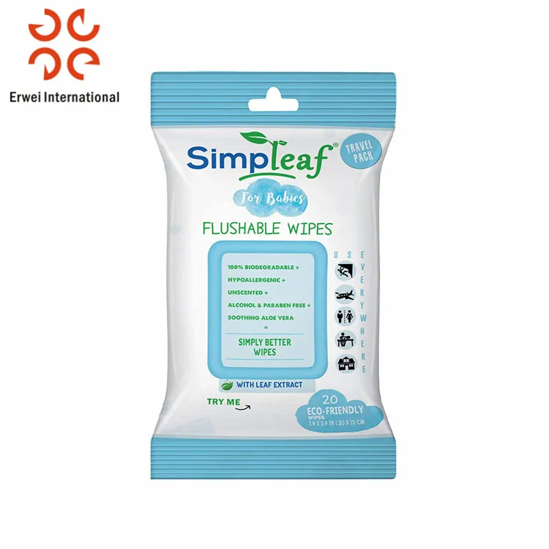 Oem Ecofriendly Organic Bamboo Baby Wipes Biodegradable