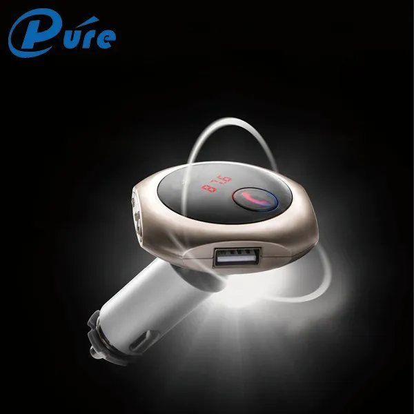 Ce Rohs Fcc V2.1+edr Usb Mp3 Player Car Kit Charger Wireless Bluetooth