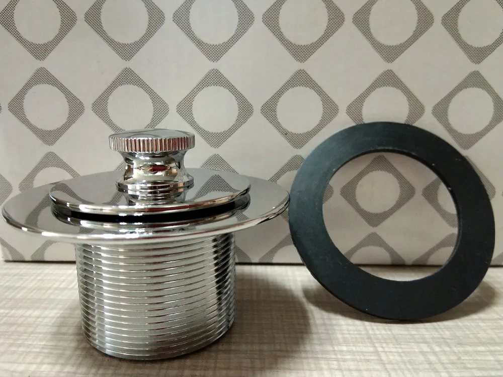 Liftnturn Bathtub Drain Fittings Assembly Coarse Thread Bath Overflow