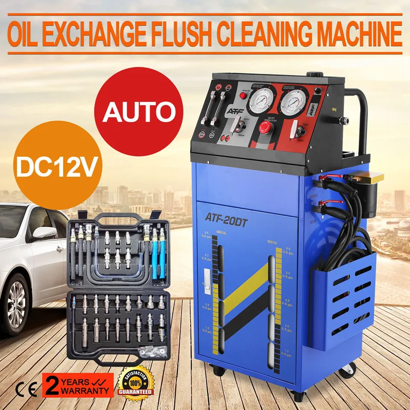 Auto Transmission Fluid Oil Exchange Exchanger Flush Cleaning Cleaner
