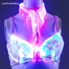 2018 Summer new design led belly dance top night club costume luminous led underclothes led sexy bra