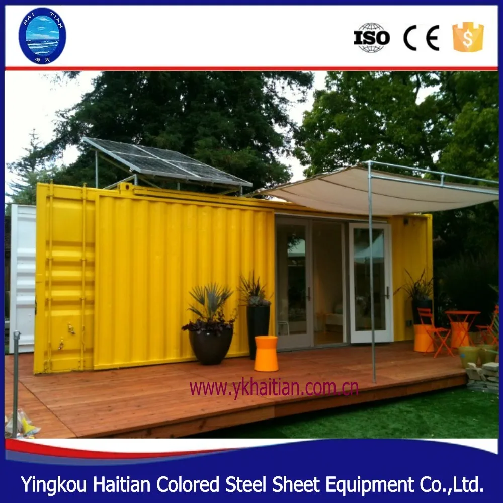20ft 40ft günstige moderne häuser bereit zu installieren export modulare hotel prefab shipping haus verkauf in